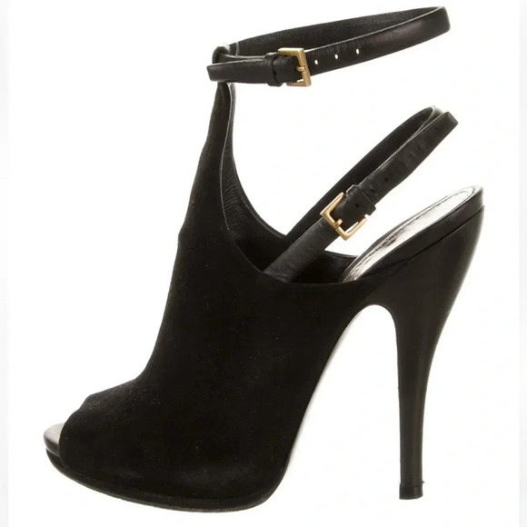 Gucci suede sandals size 6.5 - Picture 2 of 8